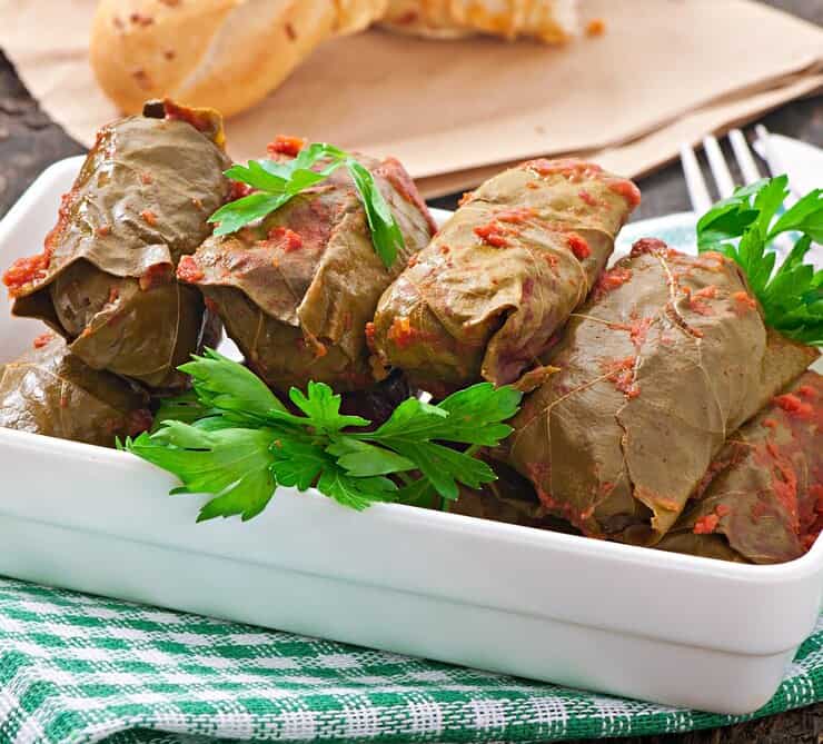 فروش کنسرو دلمه برگ مو گیلانی + قیمت خرید به صرفه
